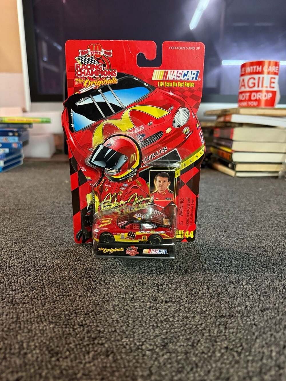 Racing Champions NASCAR 1:64 Scale Die Cast Replica Bill Elliott #94 McDonald's